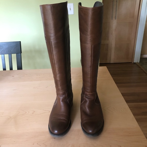 Aldo Brown leather boots - Picture 3 of 8